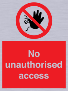 No unauthorised access